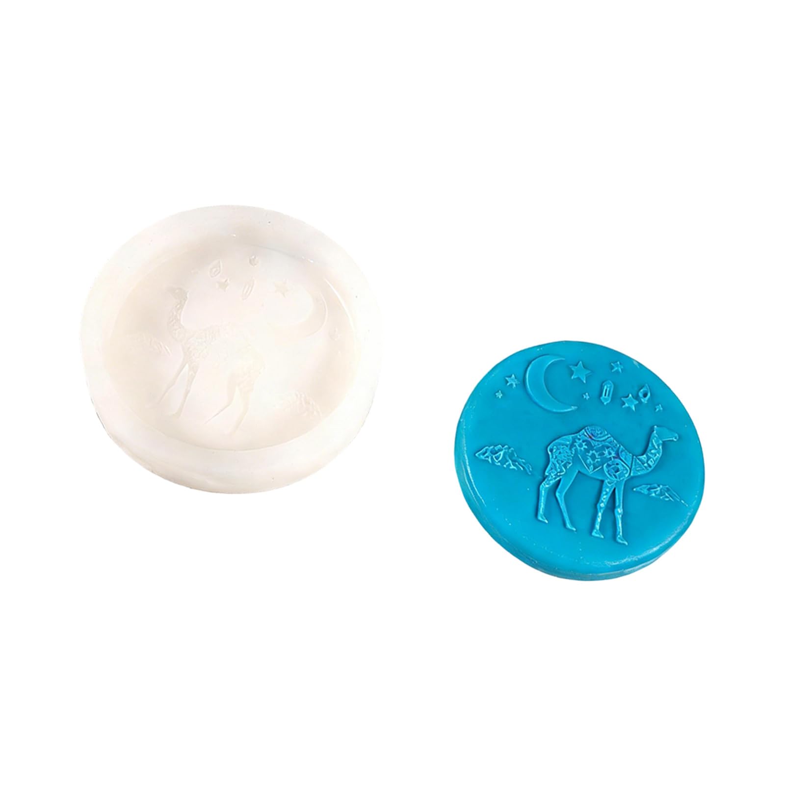 LUCKGONI Silicone Camels Candle Mould for Easy Demolding Ideal for Craft Lovers