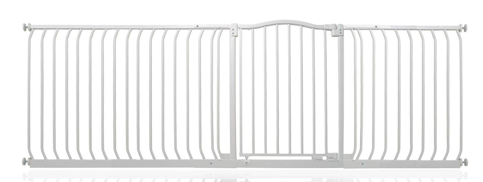 Safetots Curved Top Safety Gate, 71cm - 80cm, Matt White, Pressure Fit Stair Gate, Baby Gate for Doors Hallways and Spaces, Safety Barrier, Easy Installation — view 27