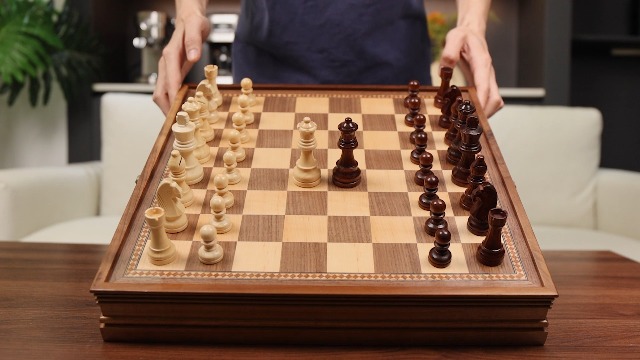Amazon.com: Peradix Magnetic Chess and Checkers Set with 2 Built