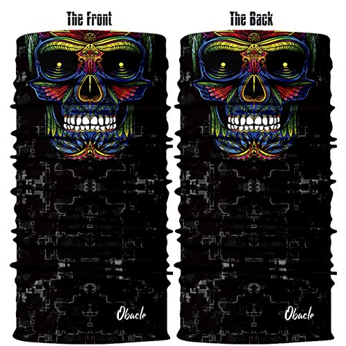 Image of Obacle Neck Gaiter Face Mask Bandana for Dust Wind Sun Protection for Men Women