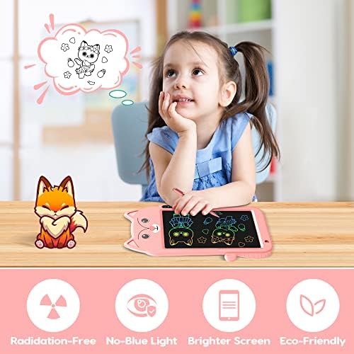 Toys for 3 4 5 6 7 Years Old Girls Gifts,LCD Writing Tablet 8.8 inch Doodle Board, Colorful Electronic Drawing Pad Gifts for Kids Educational Learning Toy Gifts for 3 4 5 6 7 8Years Old Boys Girls 2 510aHCgOmIL. AC