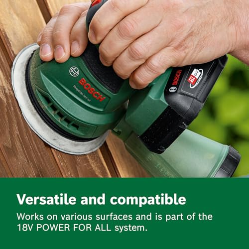 Bosch Cordless Random Orbit Sander EasyOrbit 18V-10 (Sanding on Small to Medium Wooden, Varnished and Painted Surfaces; Diameter: 125mm; 18 Volt System; Without Battery) 6 Bosch Cordless Random Orbit Sander EasyOrbit 18V-10 (Sanding on Small to Medium Wooden, Varnished and Painted Surfaces; Diameter: 125mm; 18 Volt System; Without Battery) - Image 6