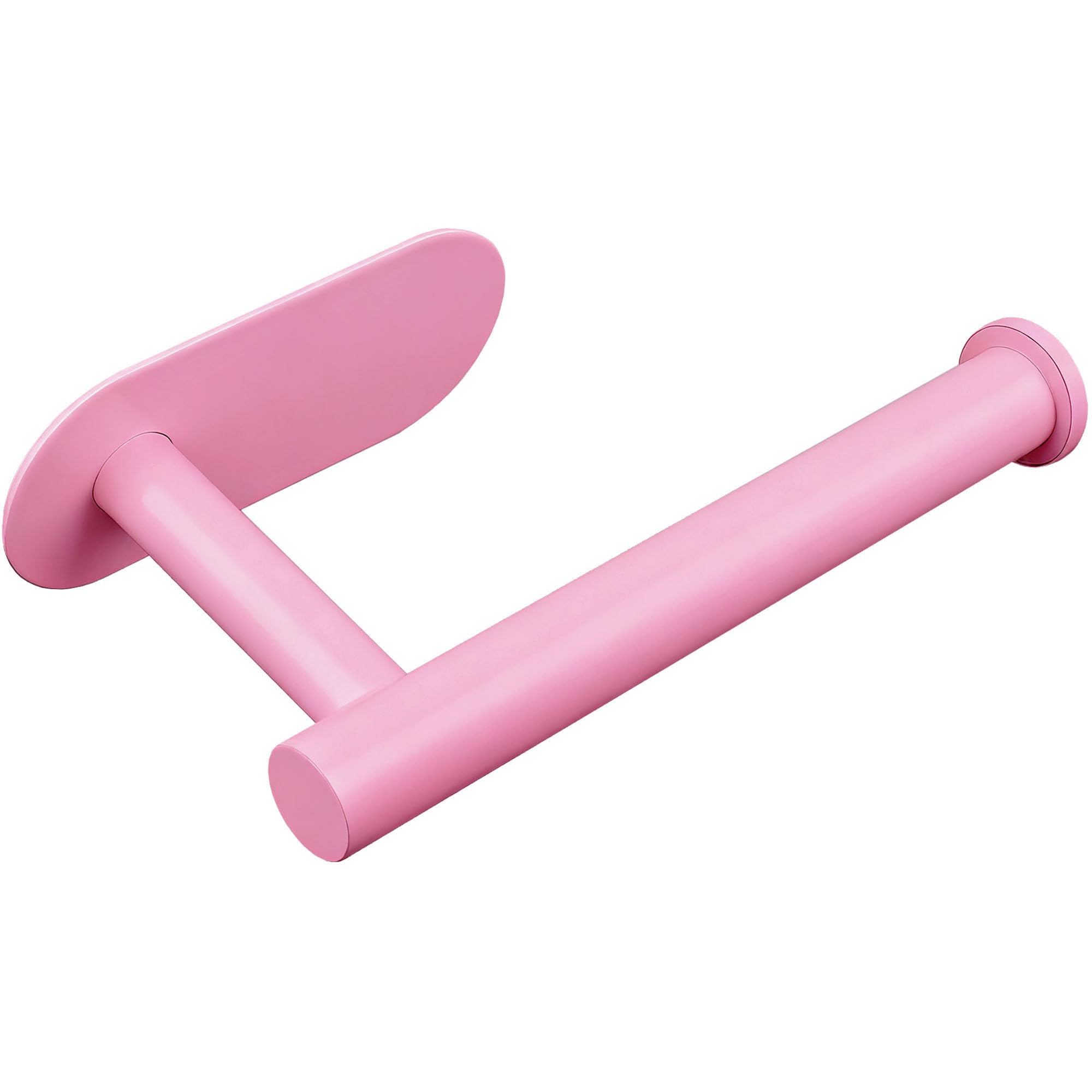 White Toilet Paper Holder, Self Adhesive Toilet Paper Roll Holder No Drilling Wall Mount for Kitchen, Bathroom, Toilet — Amazon image 11