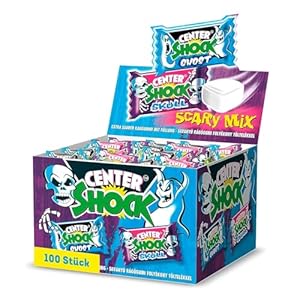 Center Shock Scary Mix Kaugummis, 100 Stück