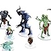 WizKids D&D Icons of The Realms Miniatures: Fangs and Talons Individual Booster, Black