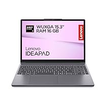 Lenovo IdeaPad Slim 3 Notebook 15.3” IPS WUXGA (1920×1200), AMD Ryzen 7 7735HS, RAM 16GB, 512GB SSD, Windows 11 Home, WiFi 6 – Luna Grey