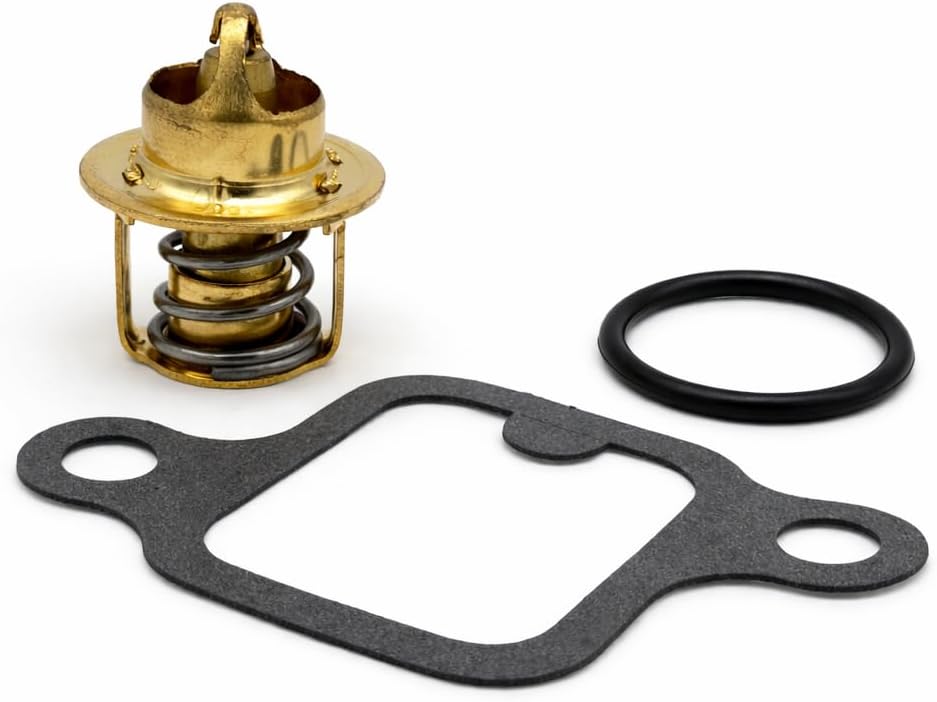 FASWORX 3853799 Thermostat Kit for Volvo Penta 3.0L Marine Engines 160°F Includes Gasket O-Ring Replaces Sierra 18-3621 GLM 13070 OMC 982554