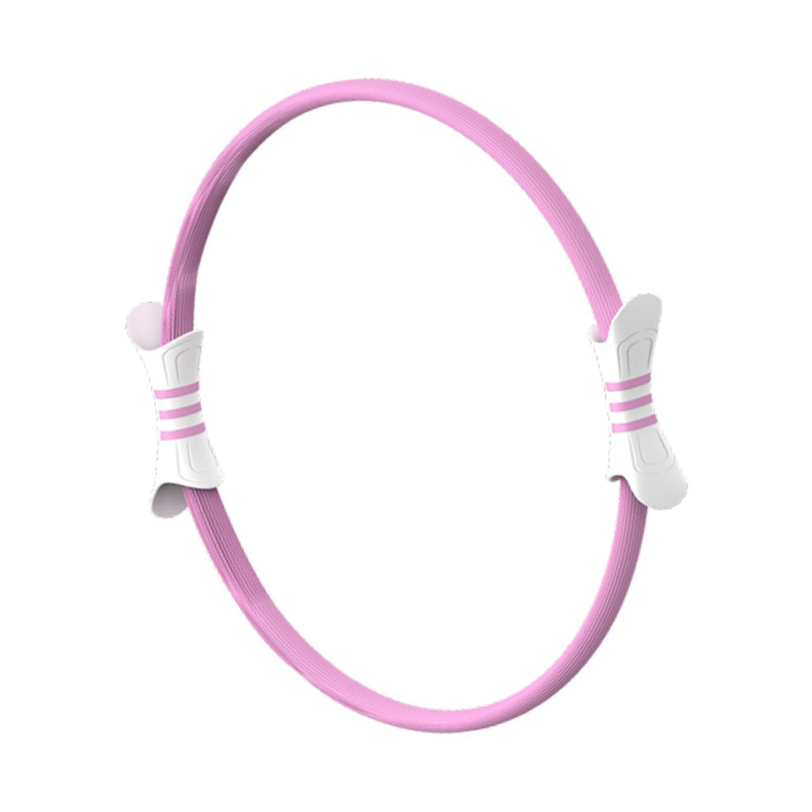 Pilates Circle Fitness Rings Equipment Professional Pelvic Floor Train Tool Pink White-image-23