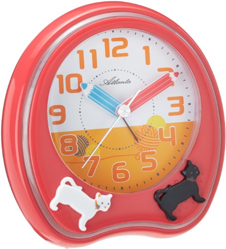 Preisvergleich Produktbild Atlanta Kinderwecker Analog rot 1719-1