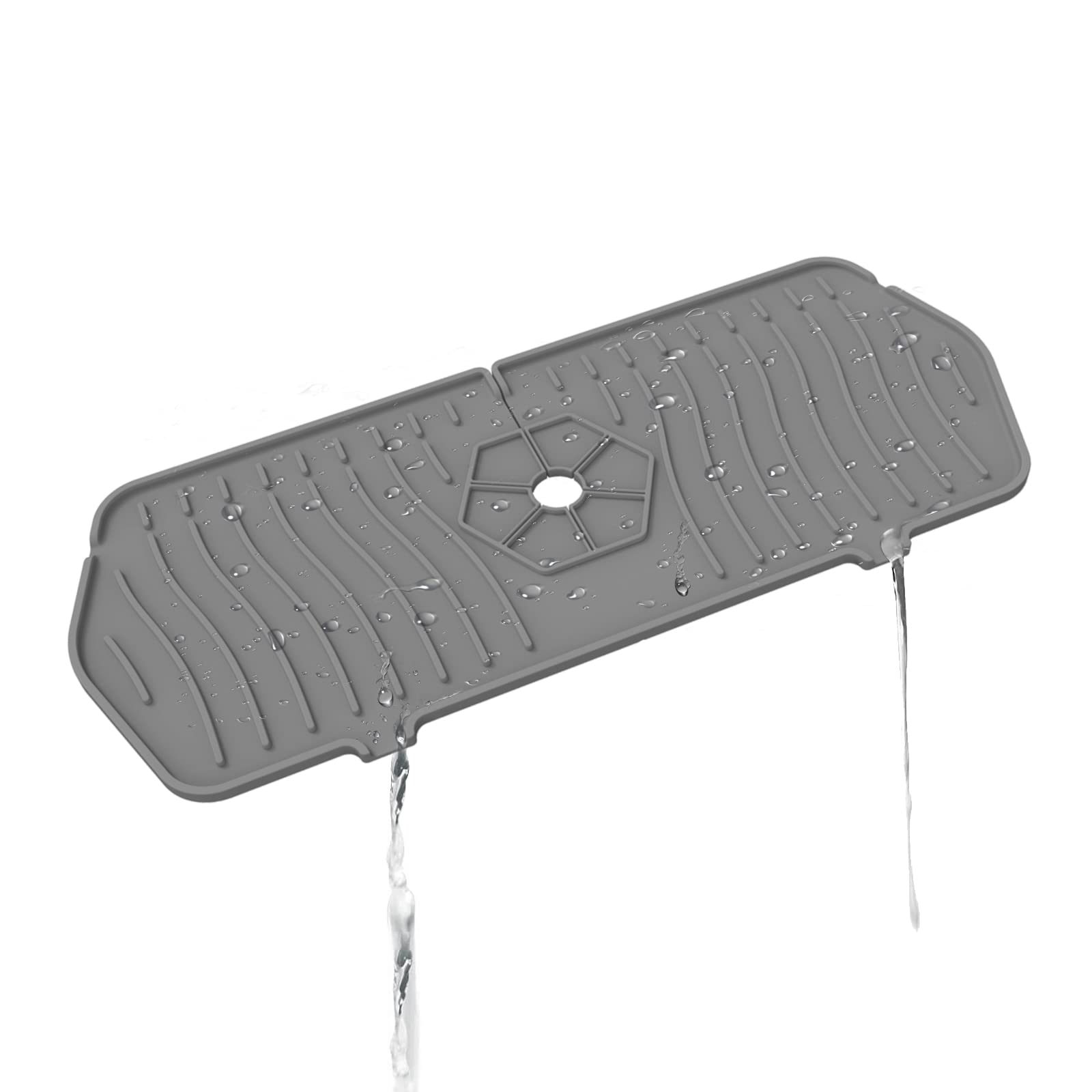 Buy Kitchen Faucet Sink Splash Guard, Splash Guard, Silicone Bathroom