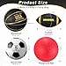 Lenwen 4 Pcs Sports Balls Set, Include Official Size Basketball Soccer Football Playground Ball Pump Equipment Bag for Teen Adult Gift Operation Christmas Ball Gifts(Black Gold)
