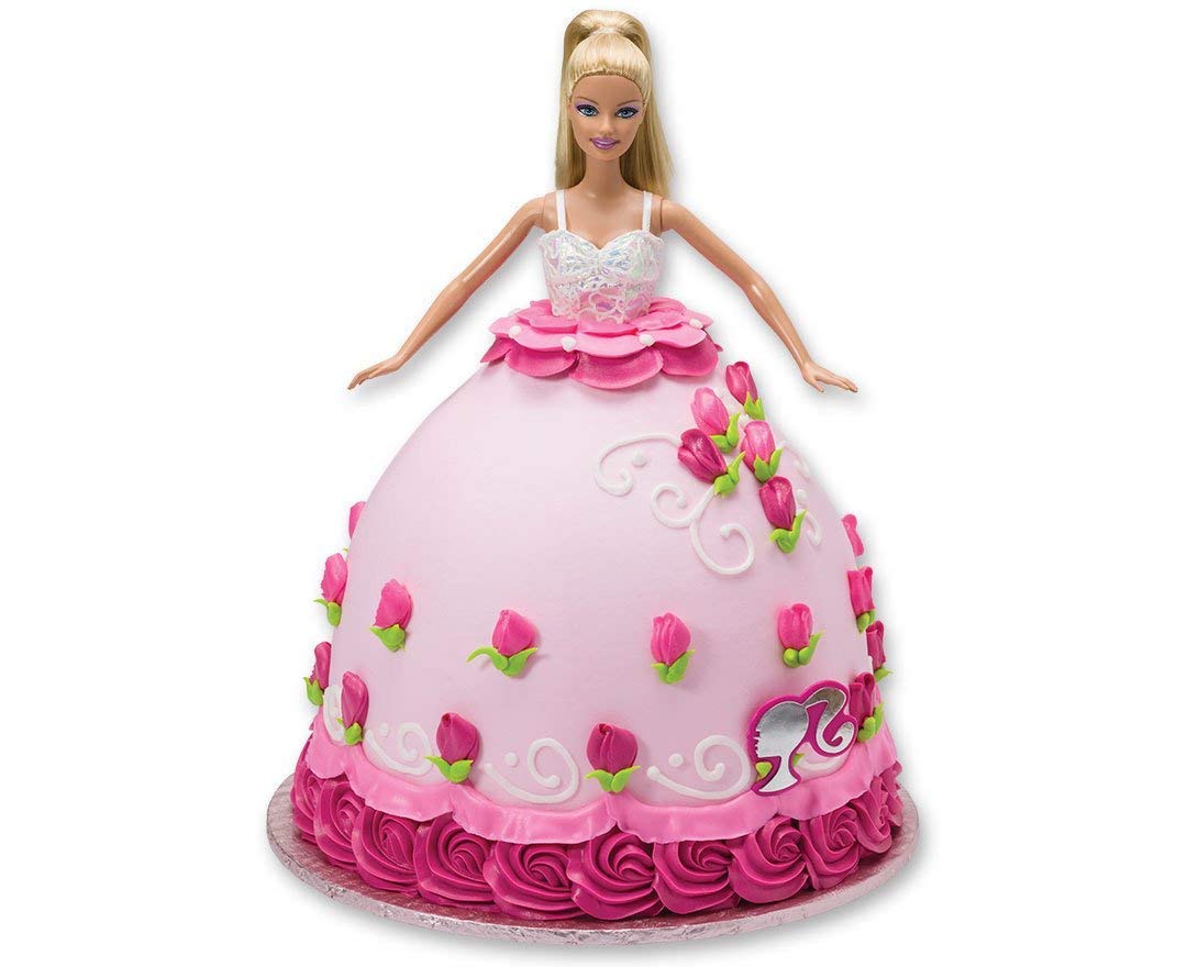 Bakers Pardise Doll for Fondant Decor on Cake; Plastic Lovely Birthday Topper Cakes Decorating Tools (1)
