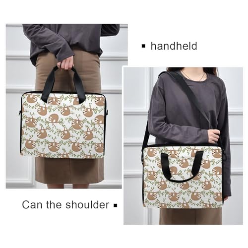 Bolso para laptop MNSRUU 15.6 pulgadas con diseño de gato miniatura 2