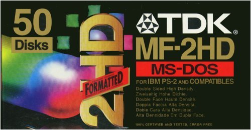 TDK - Dischi floppy da 3,5" preformattati per PC