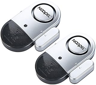 Door Window Alarm 2 Pack Noopel Home Security Magnetic Sensor Burglar Anti-theft 120DB Alarm with Batteries included - DIY Easy to Install (2)