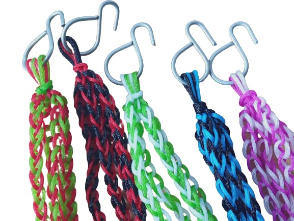 (Pack of 5) 65 CM Plastic Nylon Rope for Balcony Indoor Outdoor and Living Room | Multicolor Hanging Planters | Pot Hanging Rope | Pots Not Included (B0B3GHKV88) Amazon Price History, Amazon Price Tracker
