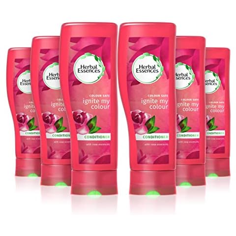 Herbal Essences Ignite My Colour Conditioner for Coloured Hair, 400 ml - Pack of 6 Cover