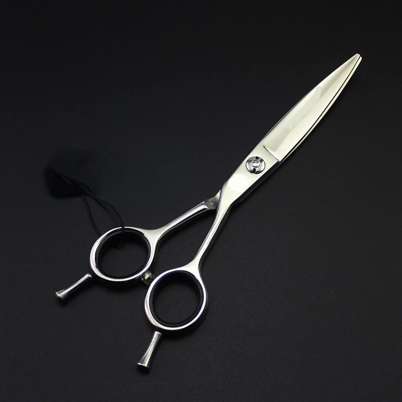 Tijeras para el Cabello Tijeras Curvas de Sauce Tijeras de barbero Tornillo con rodamiento