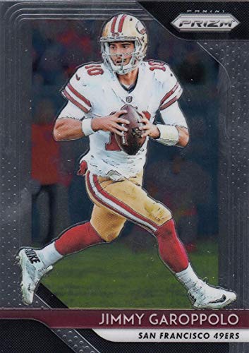 2018 Panini Prizm #25 Jimmy Garoppolo San Francisco 49ers NFL Football Trading Card