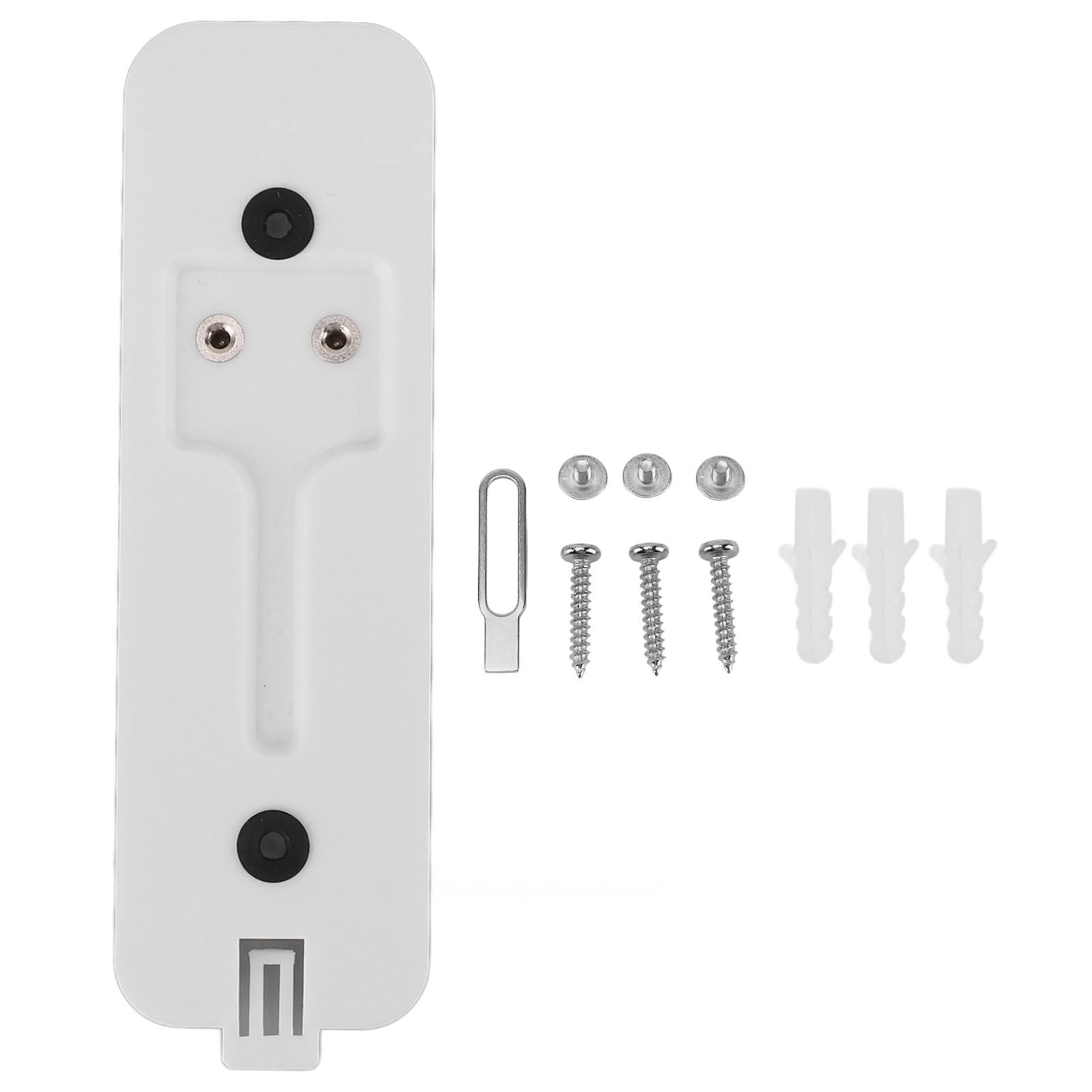 Gavigain Blink Doorbell Mount Backplate, Sturdy Plastic, Complete Installation Kit, Secure Fit for Blink Video Doorbell (White)