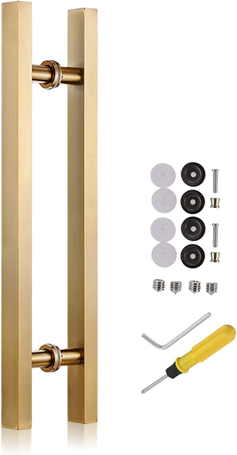 Poignée porte grange coulissante dorée pour grand dressing moderne