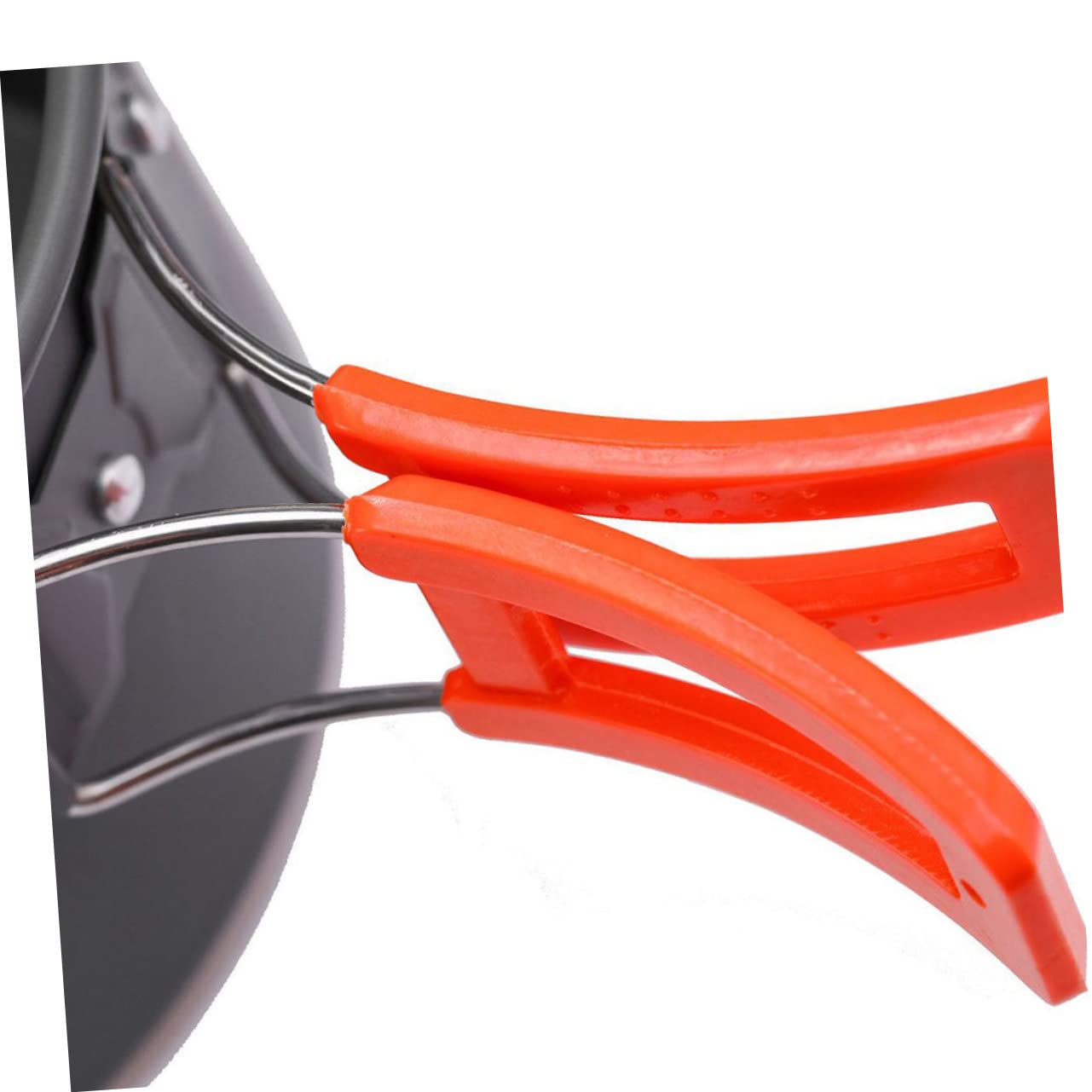 Ustensiles Cuisine de Camping Pliables 1 Set en Alliage D’aluminium Orange | Usage Camping et Escalade, Pratique et Résistant aux Hautes Températures, Format Portable Cuisine Extérieure