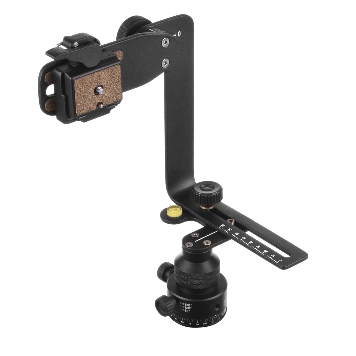 Mantona PanoPoint Panoramakopf mit Nodalpunkt-Adapter schwarz