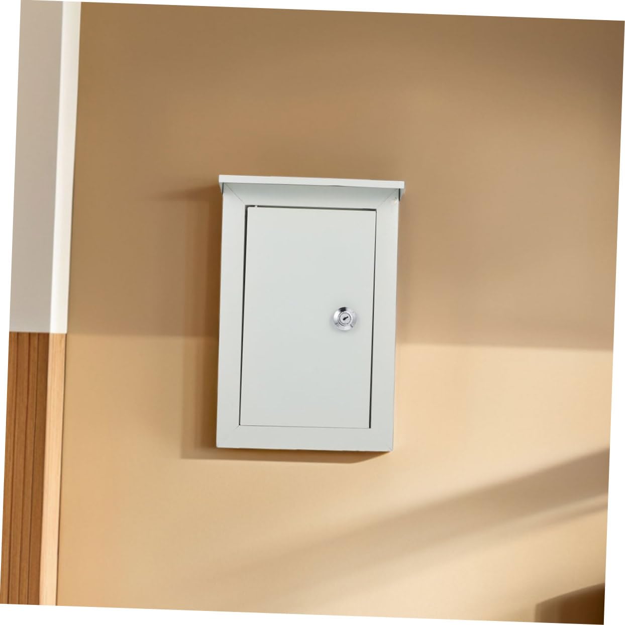 Homoyoyo Caja De Distribución Exterior De Aluminio Para Montaje Pared Caja Eléctrica Resistente Intemperie Para Uso Jardín