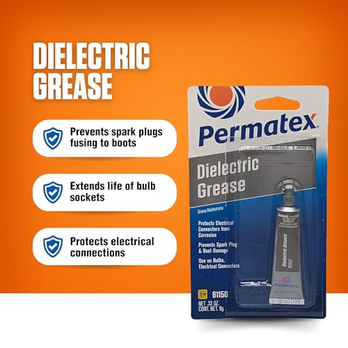 Image of Permatex 81150 Dielectric Tune-Up Grease, 0.33 oz. Tube, Silver