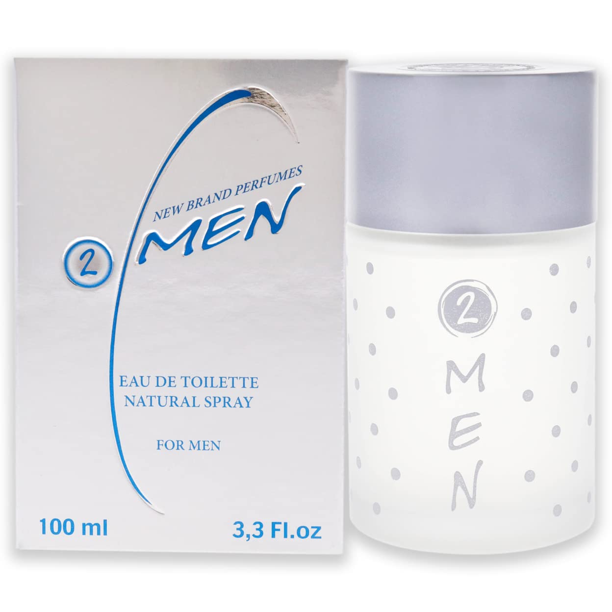 2 Men by New Brand for Men - 3.3 oz EDT Spray