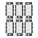 Lutron Caseta Smart Lighting Dimmer Switch for Wall and Ceiling Lights | PD-6WCL-WH | White (6-Pack)