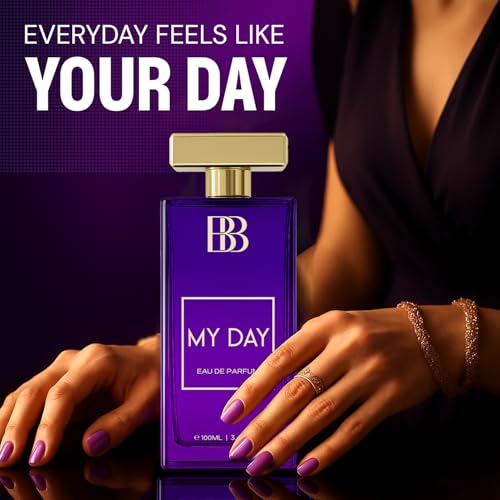 Image of Bergamot Beaute My Day Perfume for Women|100ml Long Lasting Parfum Fragrances |Perfume For Woman| Musk, Rose & Jasmine Notes|