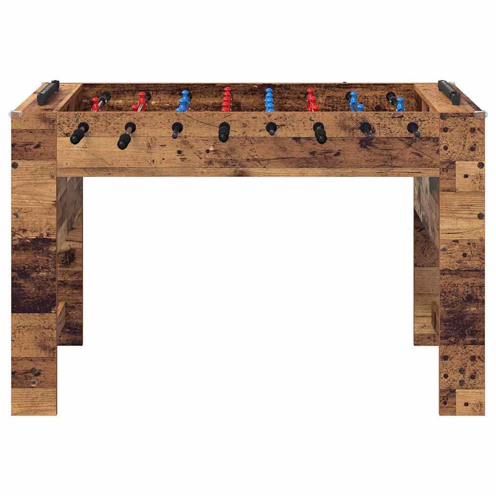 Genérico Mesa de Futbolín Madera Vieja 125 x 60,5 x 80 cm,Deportes,Juegos de Interior,Futbolín,Mesas de futbolín-858891