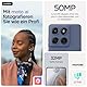 Motorola Edge 60 Fusion Smartphone (Robustes 6,67“-pOLED-Display Dank Corning Gorilla Glass 7i, widerstandsfähig, 50-MP-Kamera + Moto-AI, 8/256 GB, 5200 mAh) Pantone Slipstream + Handyhalterung