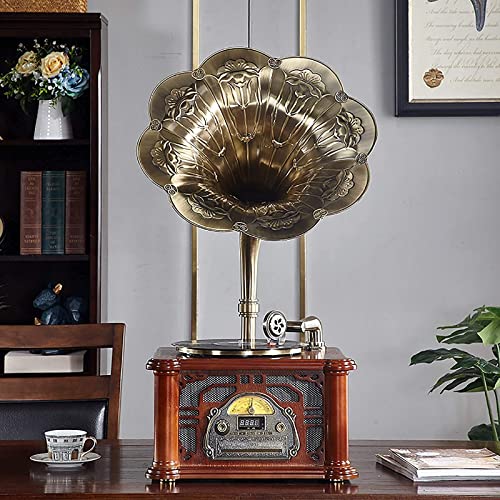 AURADO Phonographe Phonographe Chinois Tourne-Disque Vinyle rétro Salon à l’ancienne Disque Classique (Tourne-Disque… - Les Beatles, Paul McCartney, John Lennon, RIngo Starr, George Harrison AURADO Phonographe Phonographe Chinois Tourne-Disque Vinyle rétro Salon à l'ancienne Disque Classique (Tourne-Disque… – Image 4