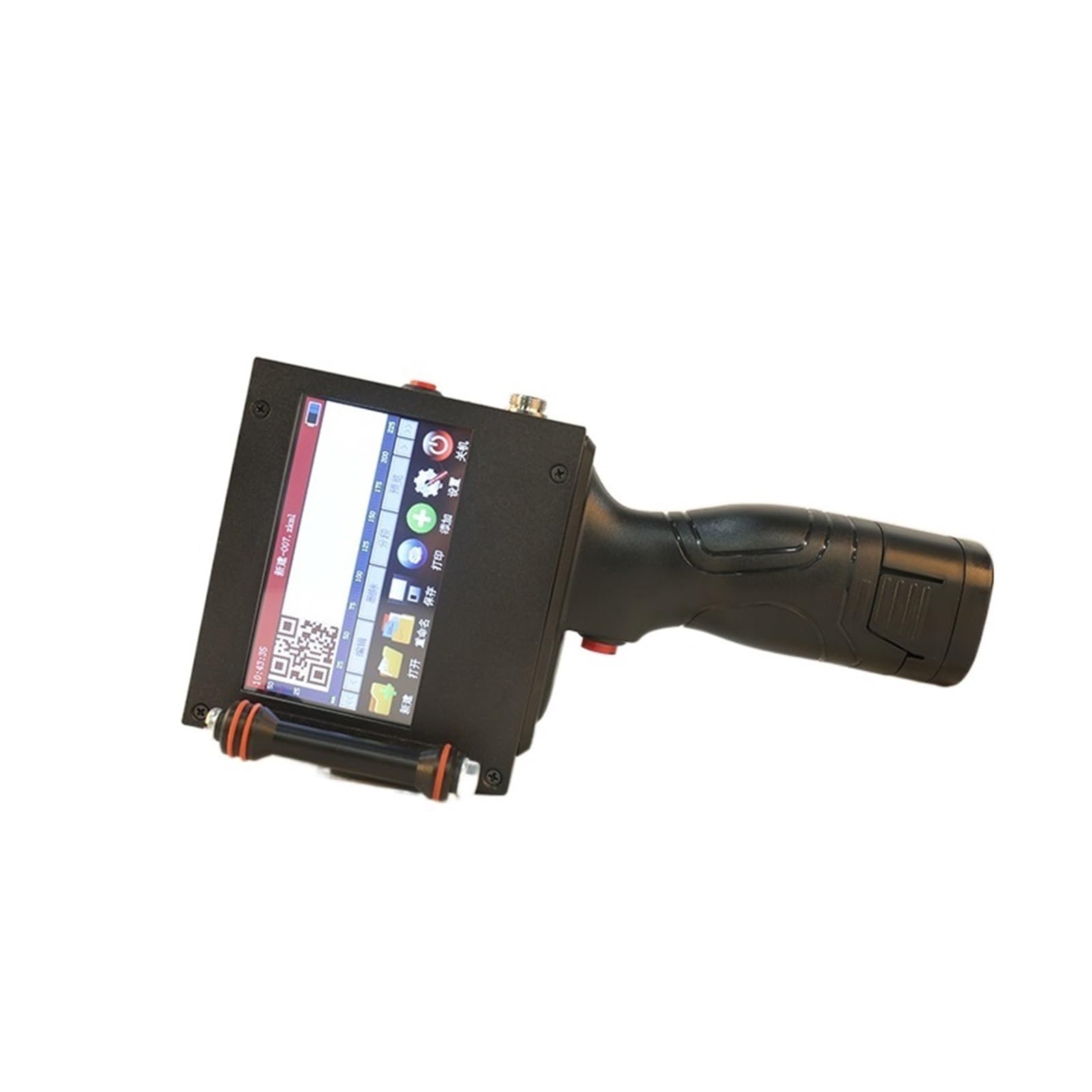 MYUYEE Portable Inkjet Coder, 50Mm Label Printer, Qr Code Batch Generation, Numbered Logo, Handheld Inkjet Printer, 25 Languages Portable
