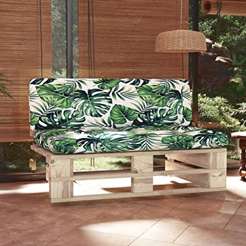 LIANGDONFC Sofa Jardin Exterior、Sofa Jardin exteriorSofá Central de palets para jardín Madera pino impregnadaÈ il luogo perfetto per divertirsi con la famiglia e gli amici!