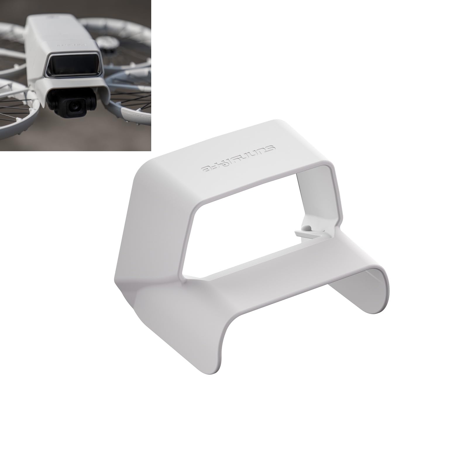 Lens Hood for FLIP Head Protects Anti-Glare Lens Lightweight Sunshade Covers Accessories