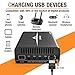 Energen Mavic Pro Battery Charger Hub, DJI Mavic Pro Drone Charger Accessories, Charge 4 Batteries & 2 USB Ports Simultaneously