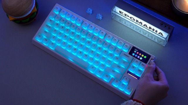 Amazon | EPOMAKER G84 PRO ワイヤレスゲーミングキーボード 75
