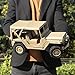 QIYHBVR 1/14 Full Scale Remote Control Car All-Terrain RC Cars for Boys RC Off-Road Truck RC Car 1/24 2.4GHz Simulation Military 4WD Climbing Car RTR Toy for Kids Boys