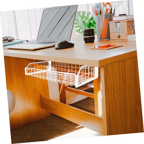 Organizador de cables para debajo del escritorio bandeja para cable de hierro para oficina en casa miniatura 2