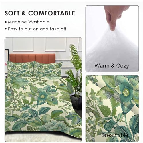 Edredon microfibre doux confortable au fini Jardin Classique raffiné - 5