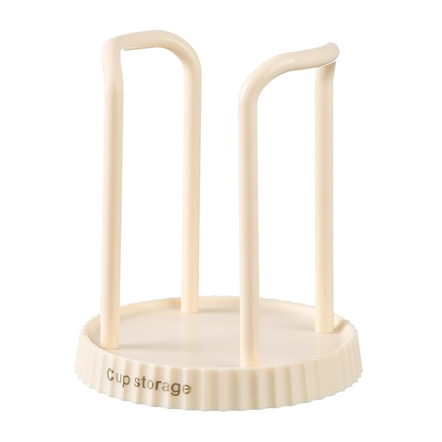 Byutfa Beige Paper Cup Holder Multipurpose Paper Cup Holder Desktop Disposables Cups Organiser Dispenser Mini Teas Bags Coffee Bags Storage Organiser