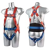 3 Point Fall Arrest Safety Harness Scaffold Construction Work Fall Protection Harness