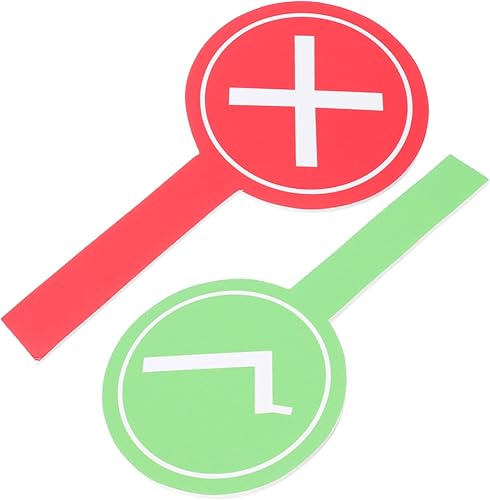 Miniatura 6 de BESTOYARD 6 piezas de accesorios de palas de oferta Tabletas de respuesta sí o no paletas borrables Pizarra blanca portátil Mini pizarras blancas