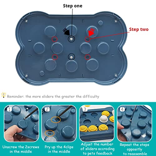 Dog Puzzle Toy, Giochi interattivi per Cani Treat