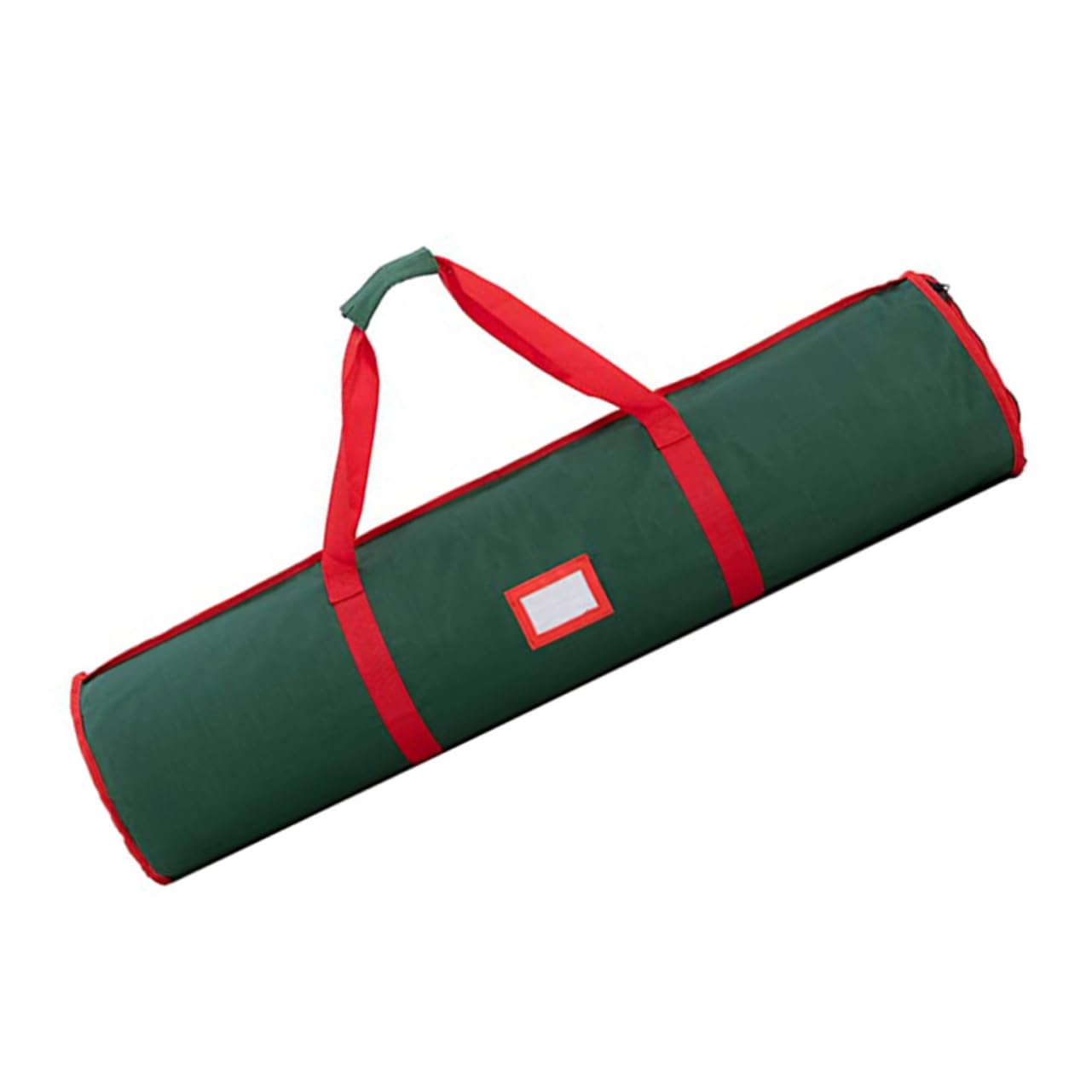 Beatifufu Present Wrapping Paper Storage Bag Oxford Fabric Christmas Decorations Organizer Easy Hang Zipper Closure