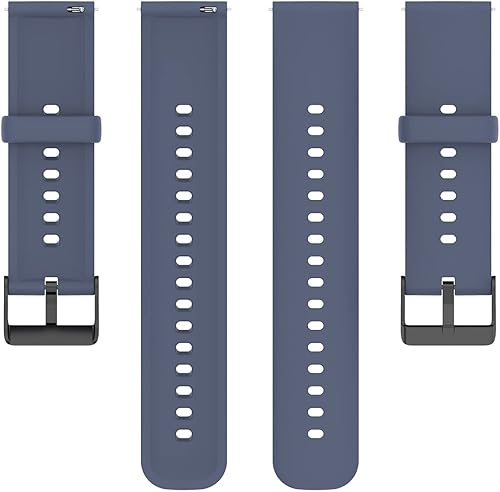 Miniatura 7 de Correa de silicona suave de 0.866 in compatible con LG G Watch W100R W110Urbane W150Zenwatch correas deportivas de repuesto de liberación rápida