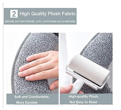 GGFHH Toilettensitzbezug, Reißverschluss Wasserdichtes Antibakterielles Leder Home WC Sitzkissen Mit Aufhängeschlaufe Badezimmer Warm WC-Sitzbezüge 2PCS – Bild 4